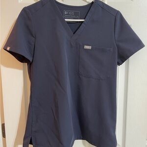 Quiet Navy XS Figs Scrub SET